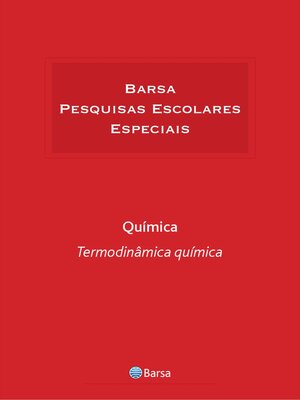 cover image of Temática--Química--Termodinâmica Química